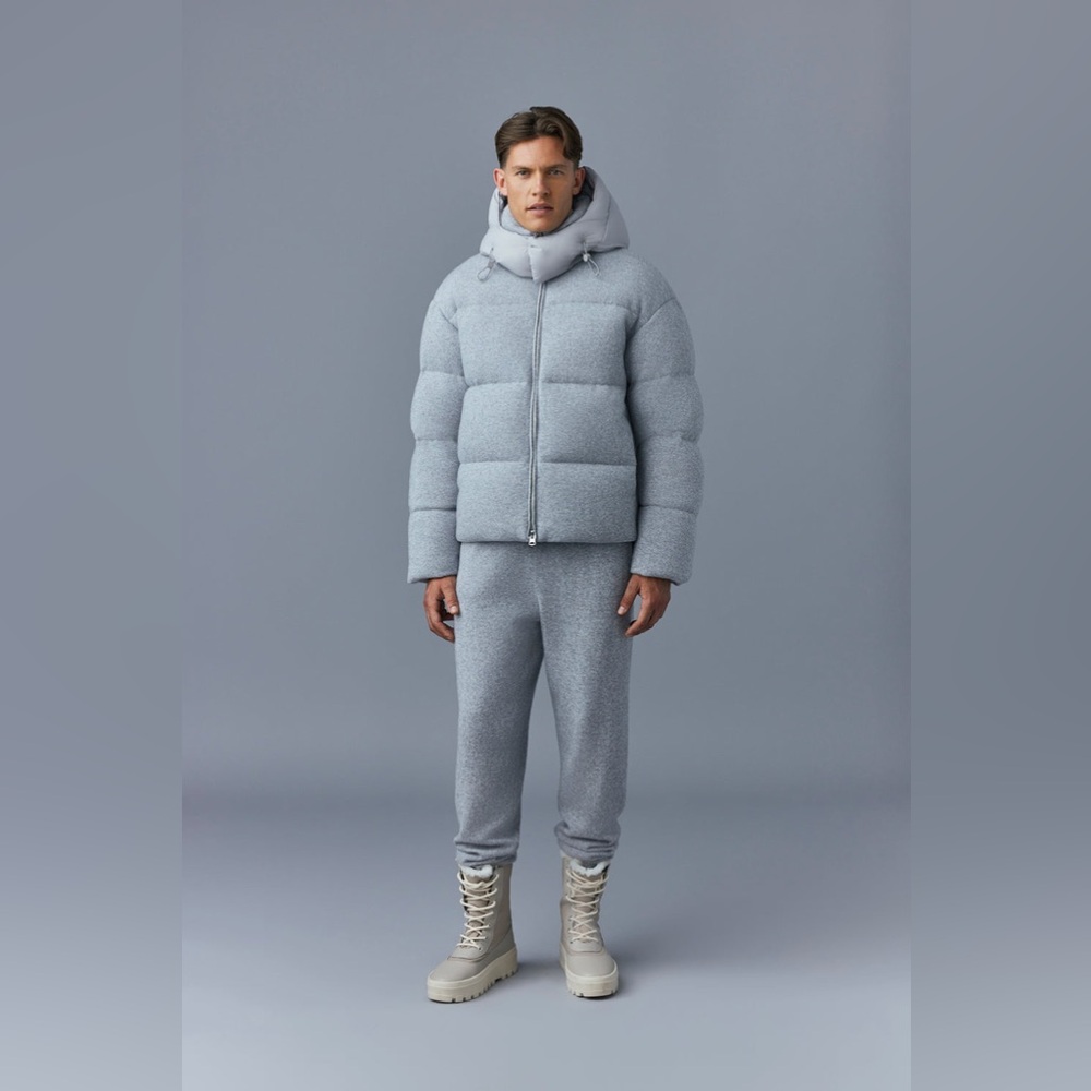 Mackage Unisex Light Gray Puffer Jacket - Picture 4 of 16
